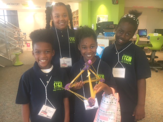 DSASTEM's tweet photo. Congratulations to our 4th graders who attended the District Design Challenge! They did an amazing job! #dsarocks #dsafourthgrade https://t.co/QrWeXFFL5F