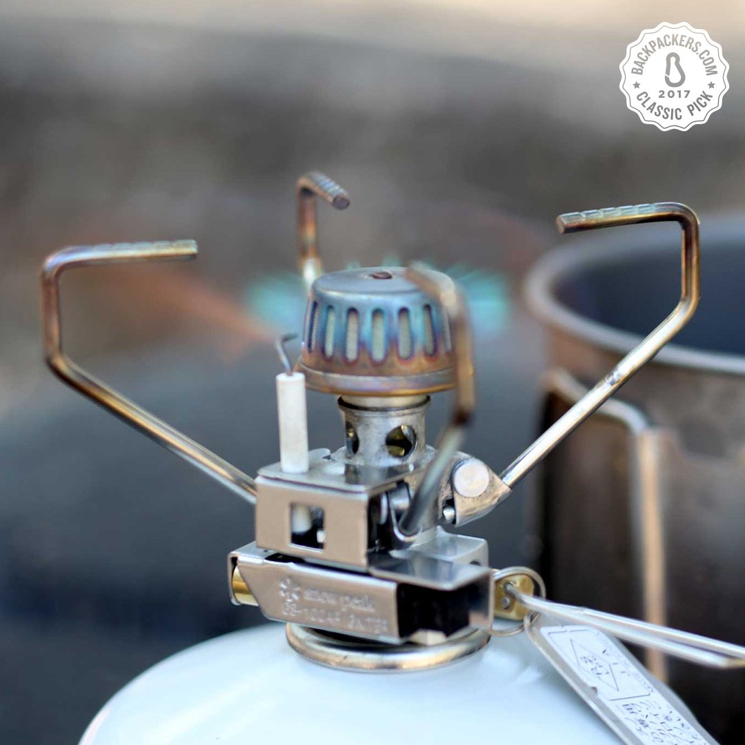 BackpackersCom's tweet photo. Did you hear? Our #WildernessBackpacker #ClassicPick award went to the @snowpeakusa GigaPower #BackpackingStove - https://t.co/85TS9QeCdk https://t.co/aVEsKI5AlF