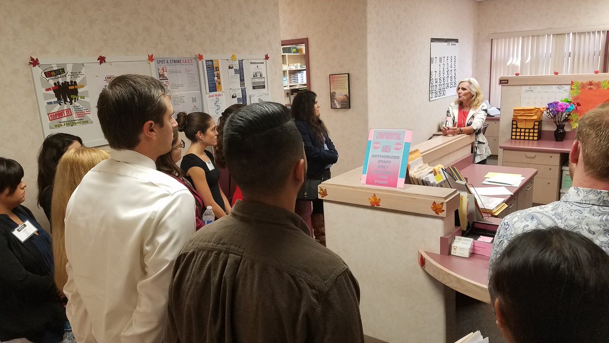 DesertSandsUSD's tweet photo. From Graphics to Nutrition to Safety &amp; Security +more, our depts showed the business behind education to Emerging Leader Program students! https://t.co/lSeXtGNttl
