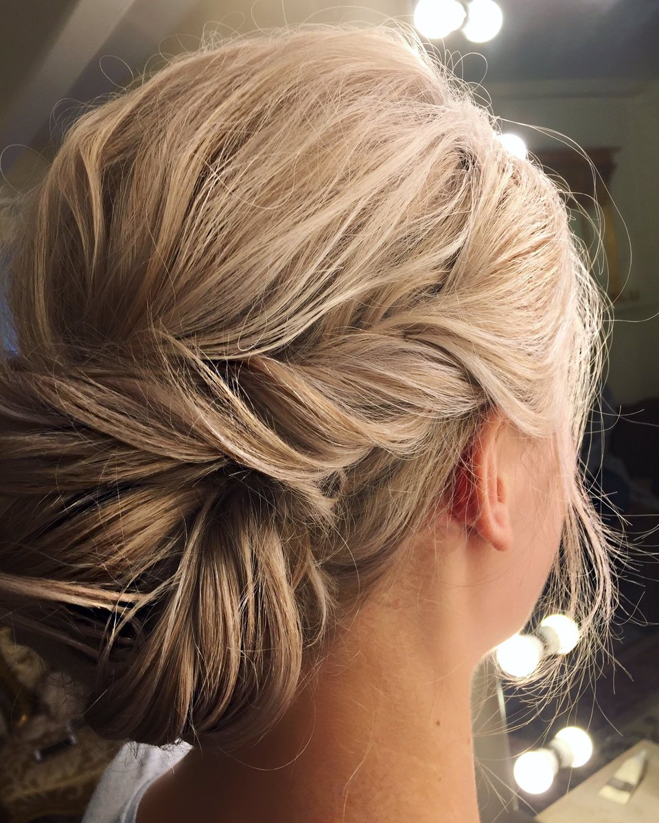 Hair ✅ now let's get this Bride into her @sassiholford bespoke dress👰 #aislestyle #brymptonhouse #somerset #wedding ##hair #bride