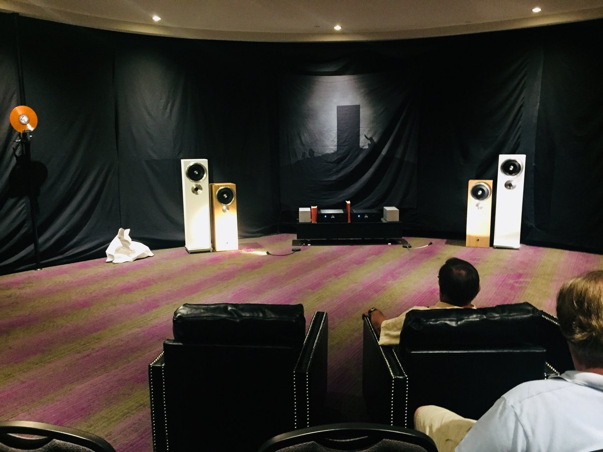 AVWoofer's tweet photo. .@Capaudiofest has some awesome sounding rooms this year.  Some refreshing newcomers.  Check it out! @zuaudio #sweetsound #avtweeps https://t.co/mrUTiGHhZ1