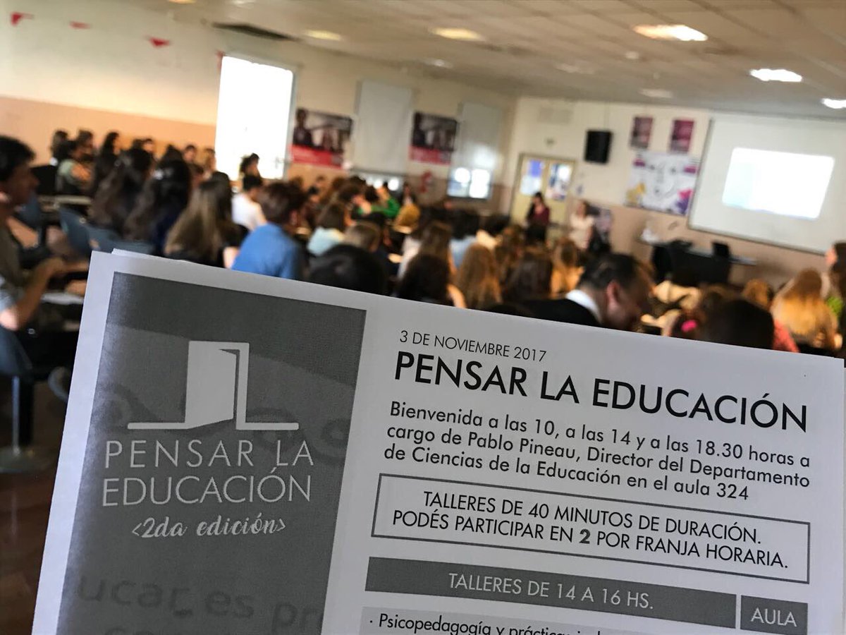 Depto Educación FFyL tweet media