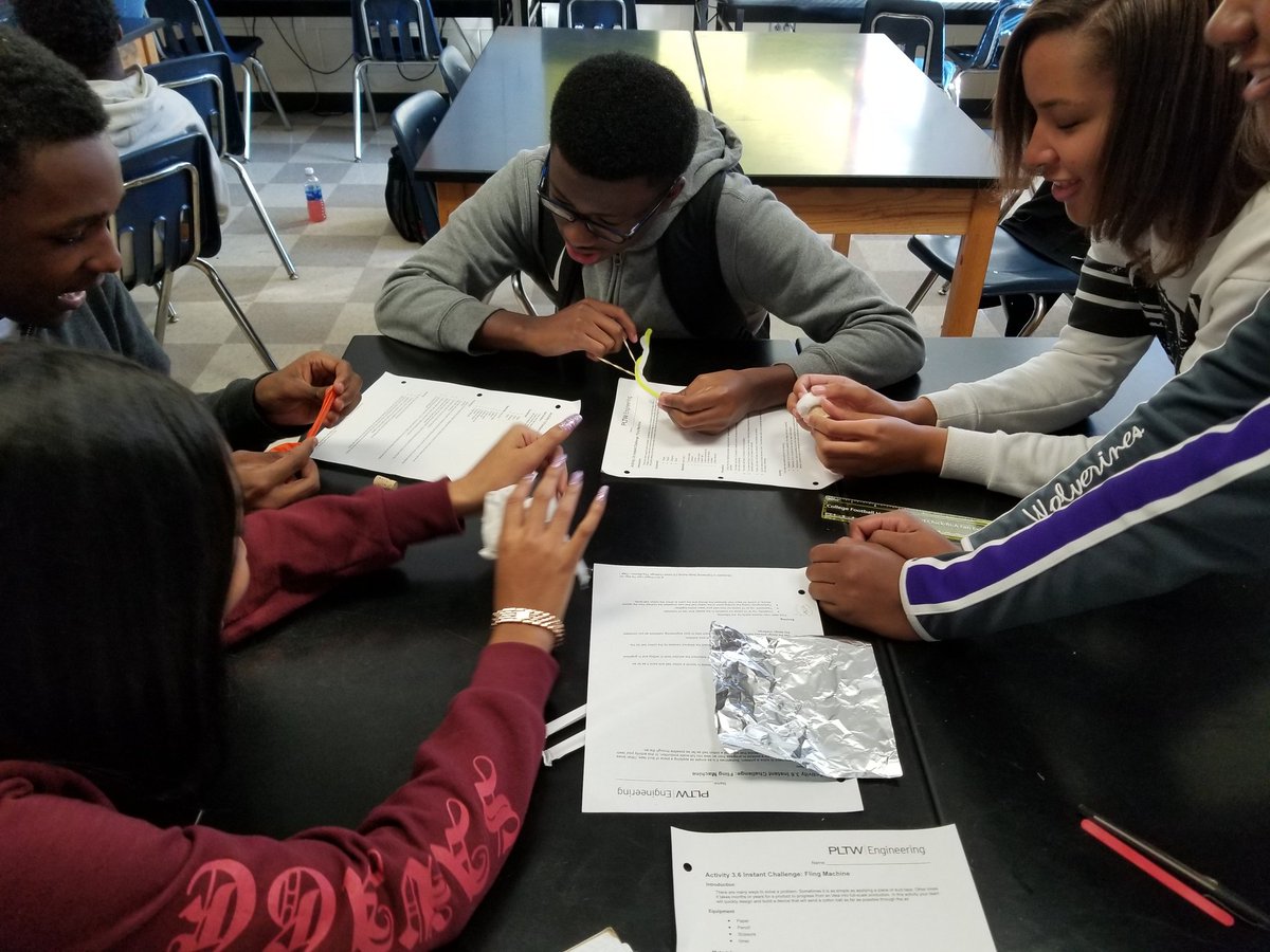 Kirsten King (@sciencekingga) on Twitter photo Miller Grove HS <a href="/DeKalbSchools/">DeKalb Schools, GA</a> future engineers brainstorming <a href="/PLTWorg/">Project Lead The Way</a> instant challenge!😁 Miller Grove HS <a href="/DeKalbSchools/">DeKalb Schools, GA</a> future engineers brainstorming <a href="/PLTWorg/">Project Lead The Way</a> instant challenge!😁