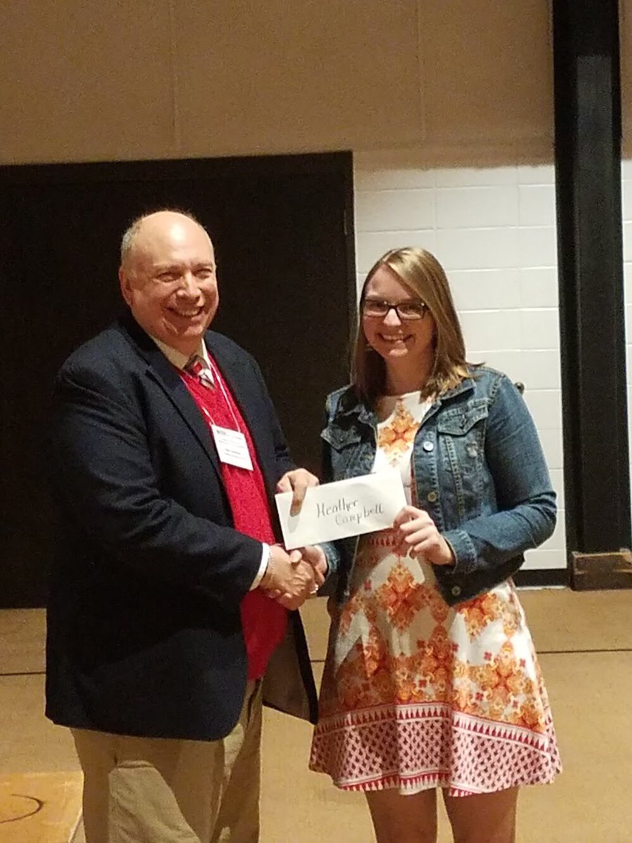 IndianaICSS's tweet photo. Congrats to Heather Campbell, winner of the Jane Lowrie Bacon Grant! #icss17 https://t.co/uM1YT7ASZV