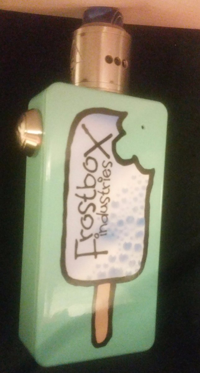 massive thank you too @FrostboxUK for sending me a #frostbox im totaly in love with this mod if you dont have one you need one 😍😍😍