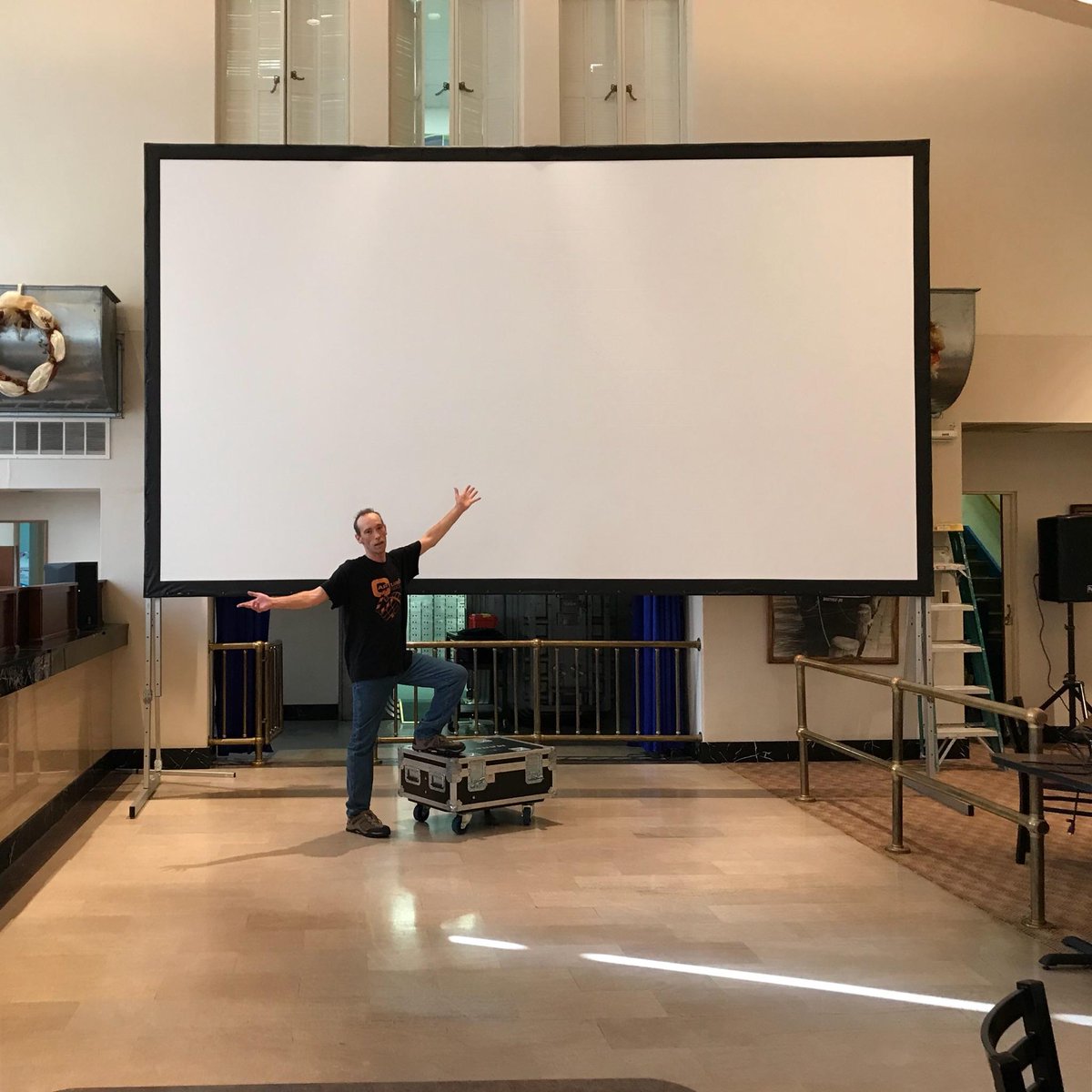 Capture1tv's tweet photo. We are ready for some films! https://t.co/fr2qESIkP9