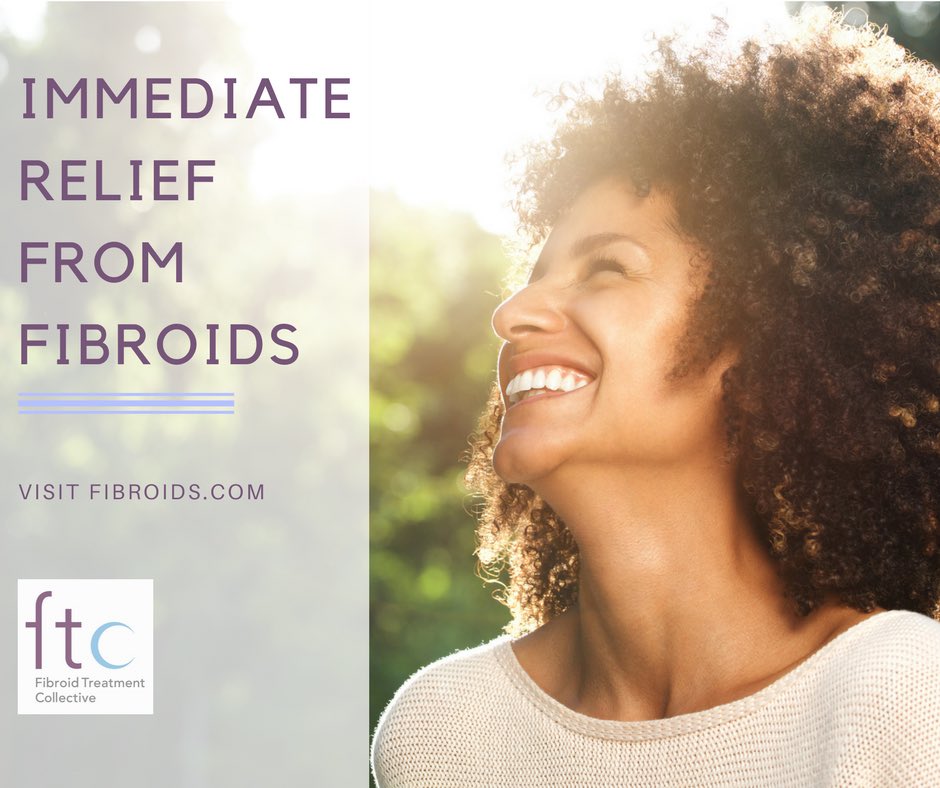FibroidDoctor's tweet photo. With #Embolization, fibroid-related #pain and #excessivebleeding stops instantly after the procedure. Learn more at https://t.co/1793lJXvof. https://t.co/6v6ReJyrA7
