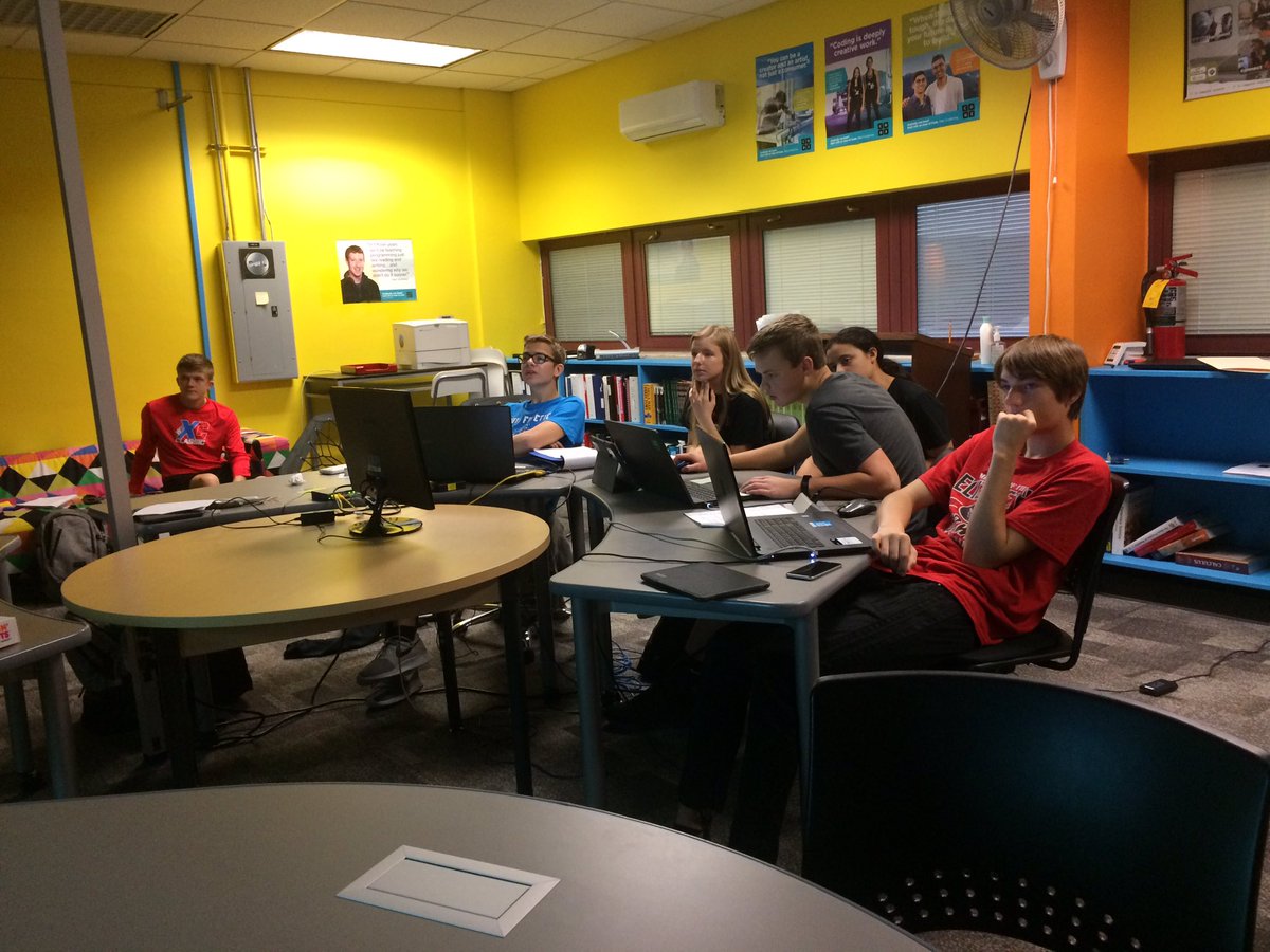 EF_TSA's tweet photo. EFHS TSA members competed in the Cyber Patriot competition today. Round 1 - complete!! https://t.co/umkFr165XG