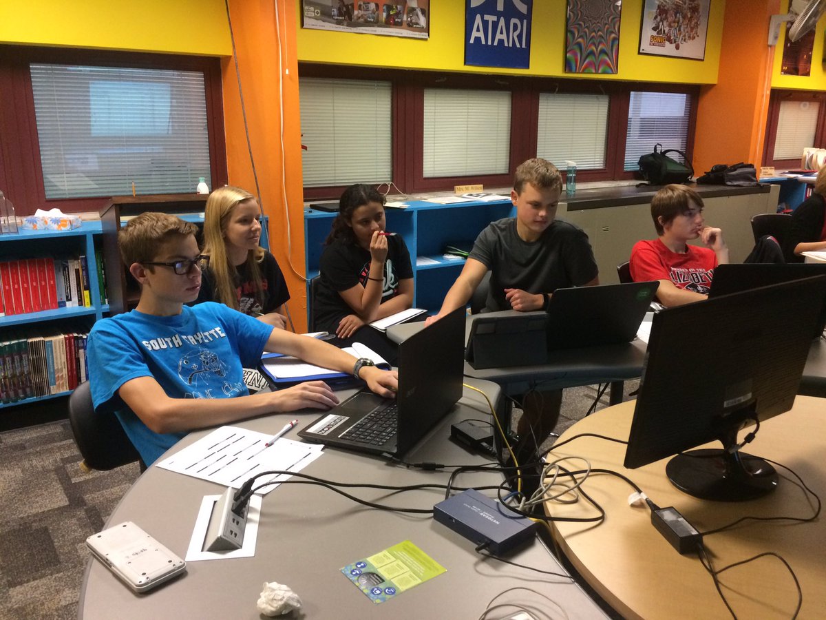 EF_TSA's tweet photo. EFHS TSA members competed in the Cyber Patriot competition today. Round 1 - complete!! https://t.co/umkFr165XG