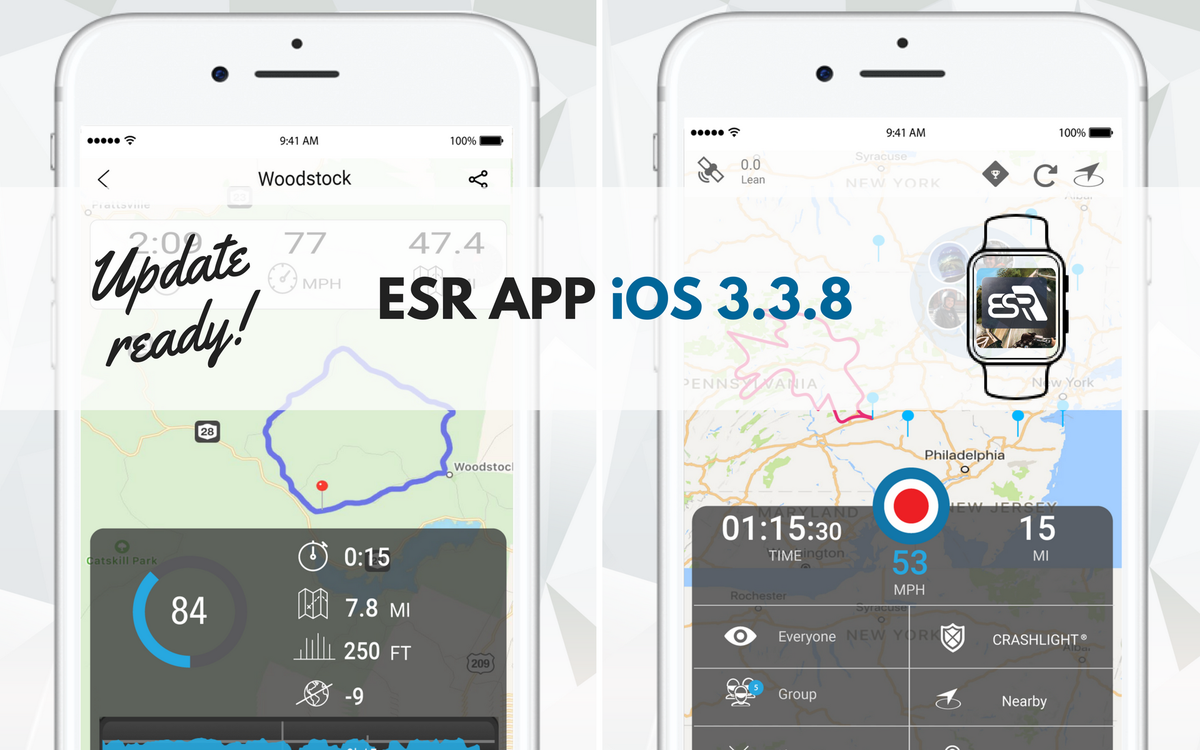 EatSleepRIDE's tweet image. Yes! The fix is in for Apple Watch users of @EatSleepRIDE Pls updated esr.cc/ESRapp @AppStore #ESRapp #motolife #RideAnywhere