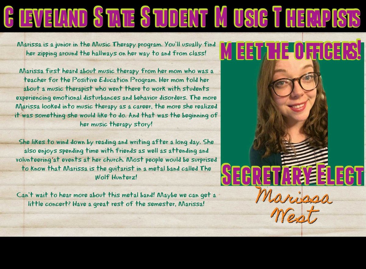CSSMT_'s tweet photo. #MeetTheOfficers #CSSMT #StudentSpotlight https://t.co/xqaGkn0Ltp