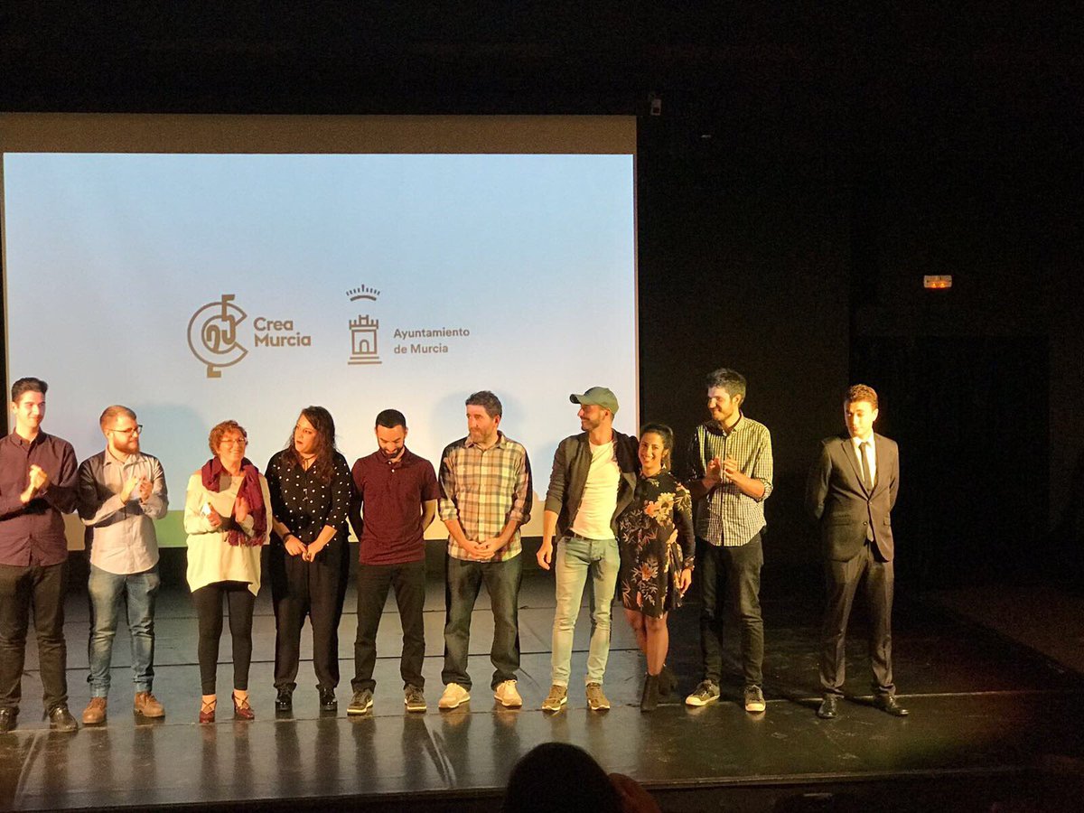 _LauraAragon's tweet photo. Felices y contentos :) #creamurcia #marta94 #2premio https://t.co/9VcEneRWhQ