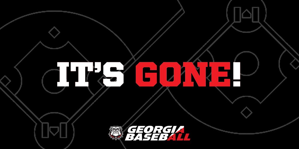 BaseballUGA's tweet photo. BOOM, frosh Connor Tate makes it 4-2 with a blast to the parking lot in LF. https://t.co/YHPmLDAwhO