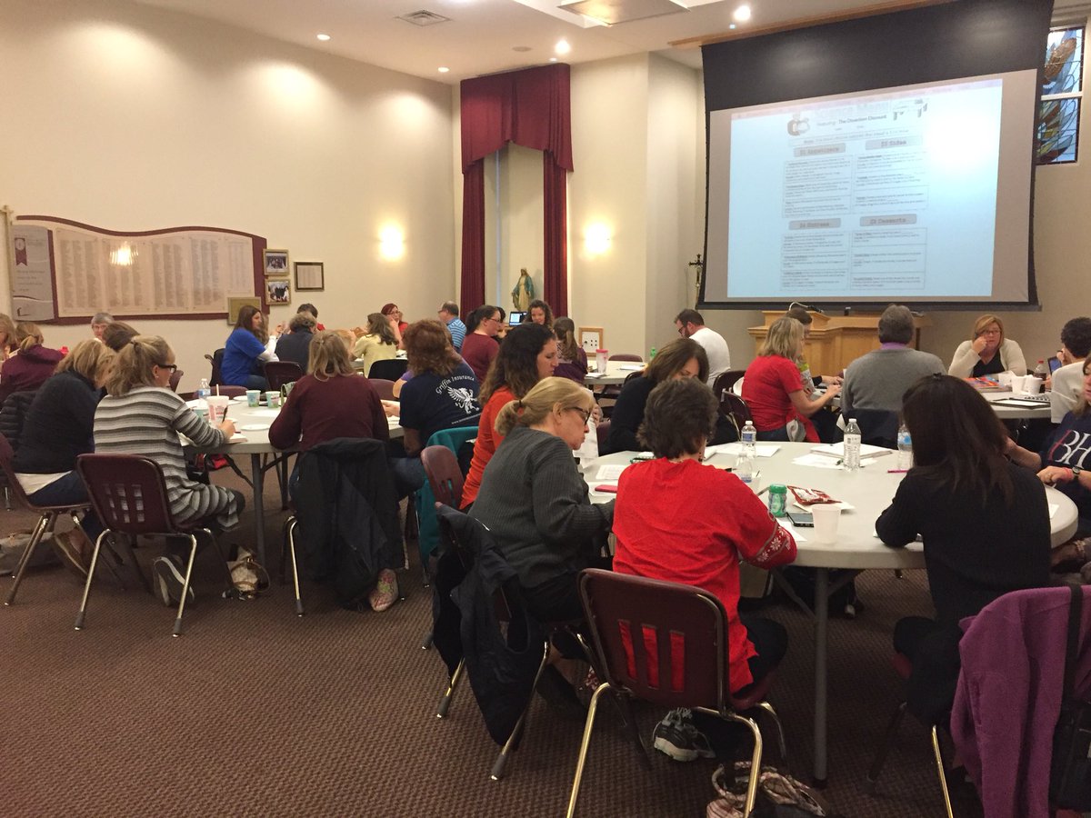KittyKquinn's tweet photo. @ocs_Columbus Great group of teachers for the weekend workshop on Assessment Literacy, DOK and ways to develop grit and rigor! U got grit! https://t.co/3NuZT2Q7e2