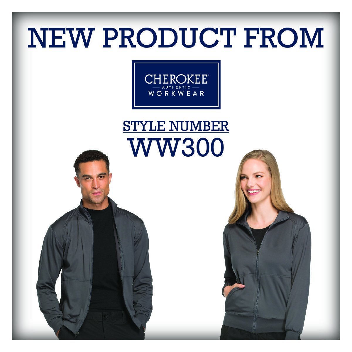 Scrubs4Lesscom's tweet image. Don’t get left out in the cold! Check out this new Warm-up Jacket from Cherokee WorkWear. Style number WW300. #scrubs #jacket #winter