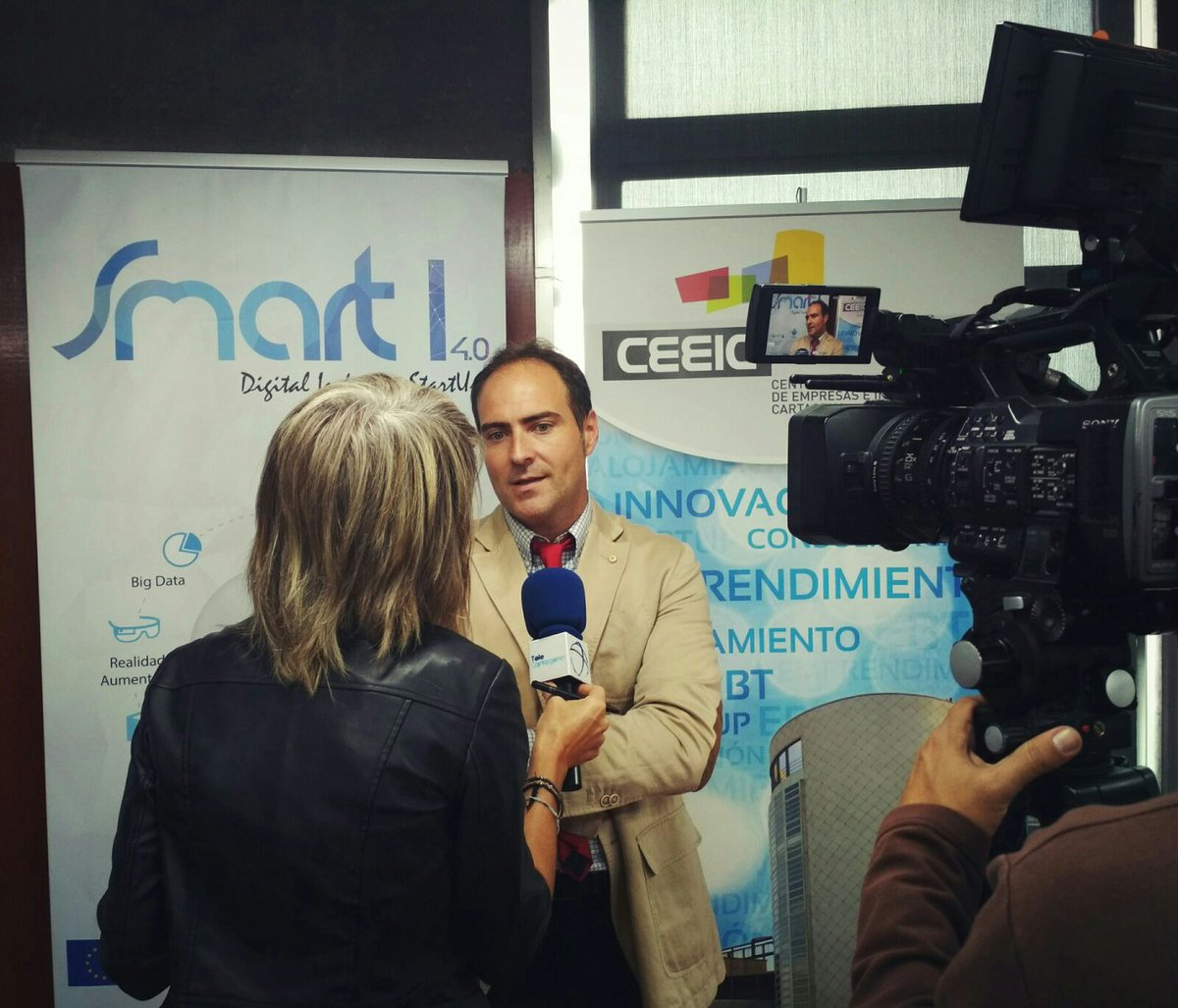 jcgmrt's tweet photo. Con eventos como el de hoy la #TransformacionDigital es una realidad @Ceeict Chicos@Smarti40 startup #Industria40 y empresas @ASECOM_Murcia https://t.co/CUL2b5wnv1