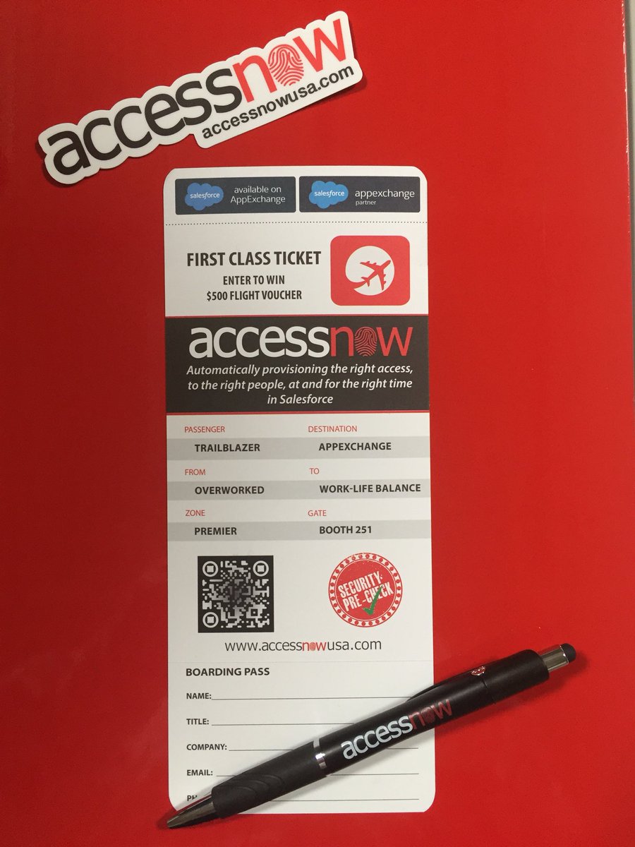 accessnowusa's tweet photo. 3 days to go. #accessnow will officially be launched on #AppExchange during #DF17! Visit #Booth251 for demo and chance to win a $500 prize. https://t.co/ETLN4SlrED