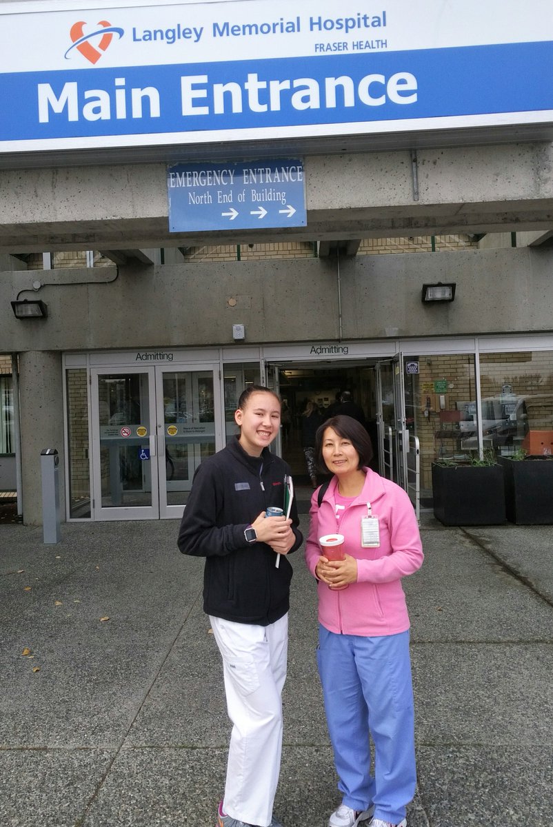 PHCJobs's tweet photo. Pictured here is Paulyne Villarosa and her niece learning how health information management supports BC health care! #TYKTWD #KidsToWork https://t.co/yMOYXud98Z