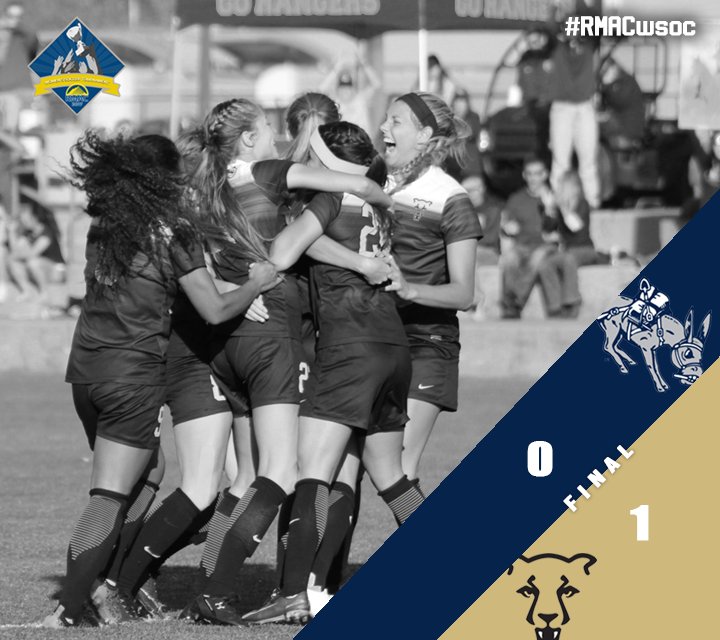 RMAC_SPORTS's tweet photo. Another upset here in Denver as @GoMountainLions take down @MinesAthletics 1-0! See you in the championship game Mountain Lions! https://t.co/NG3x3FreVa