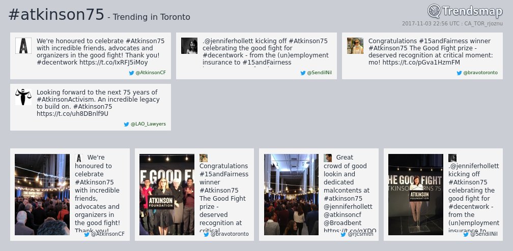 TrendsToronto's tweet photo. #atkinson75 is now trending in #Toronto

https://t.co/7k36YXTqJZ https://t.co/IGYLQTLxnn