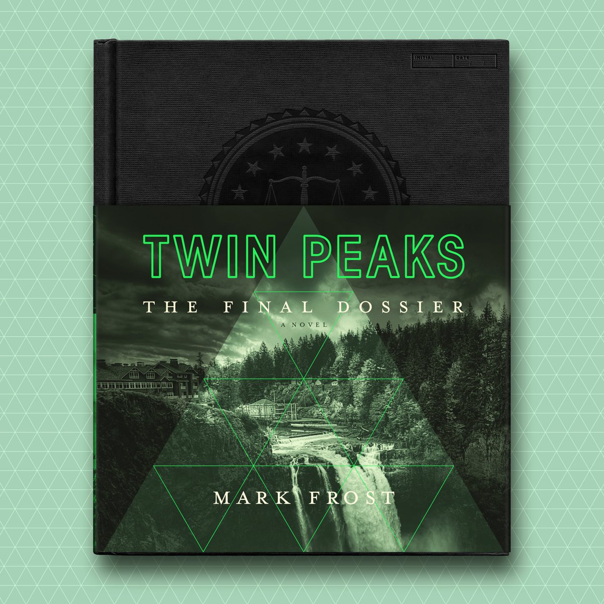 Headcase_Design's tweet image. The second Twin Peaks volume we designed was released on Tuesday! #TwinPeaks #thisisthewaterandthisisthewell @mfrost11 @flatironbooks