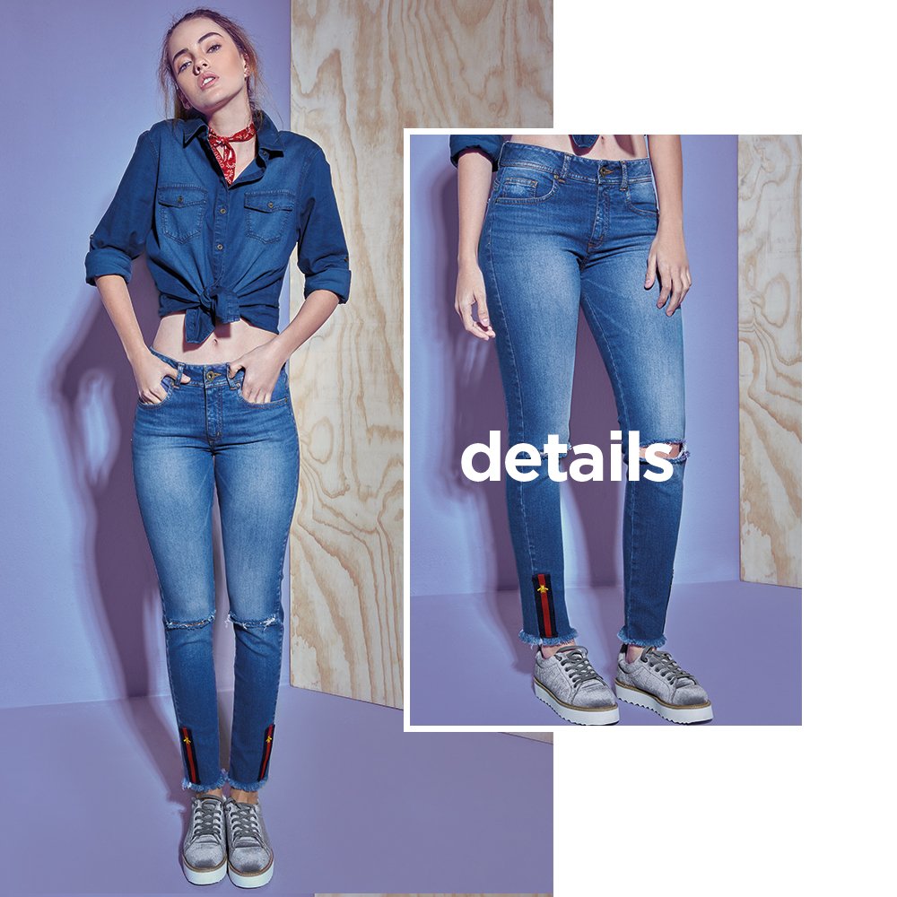 moda_ela's tweet photo. #DenimRules!⚡️: Details perfectos para estos días. 💙🍃👖 https://t.co/bZ1ha4qTRW