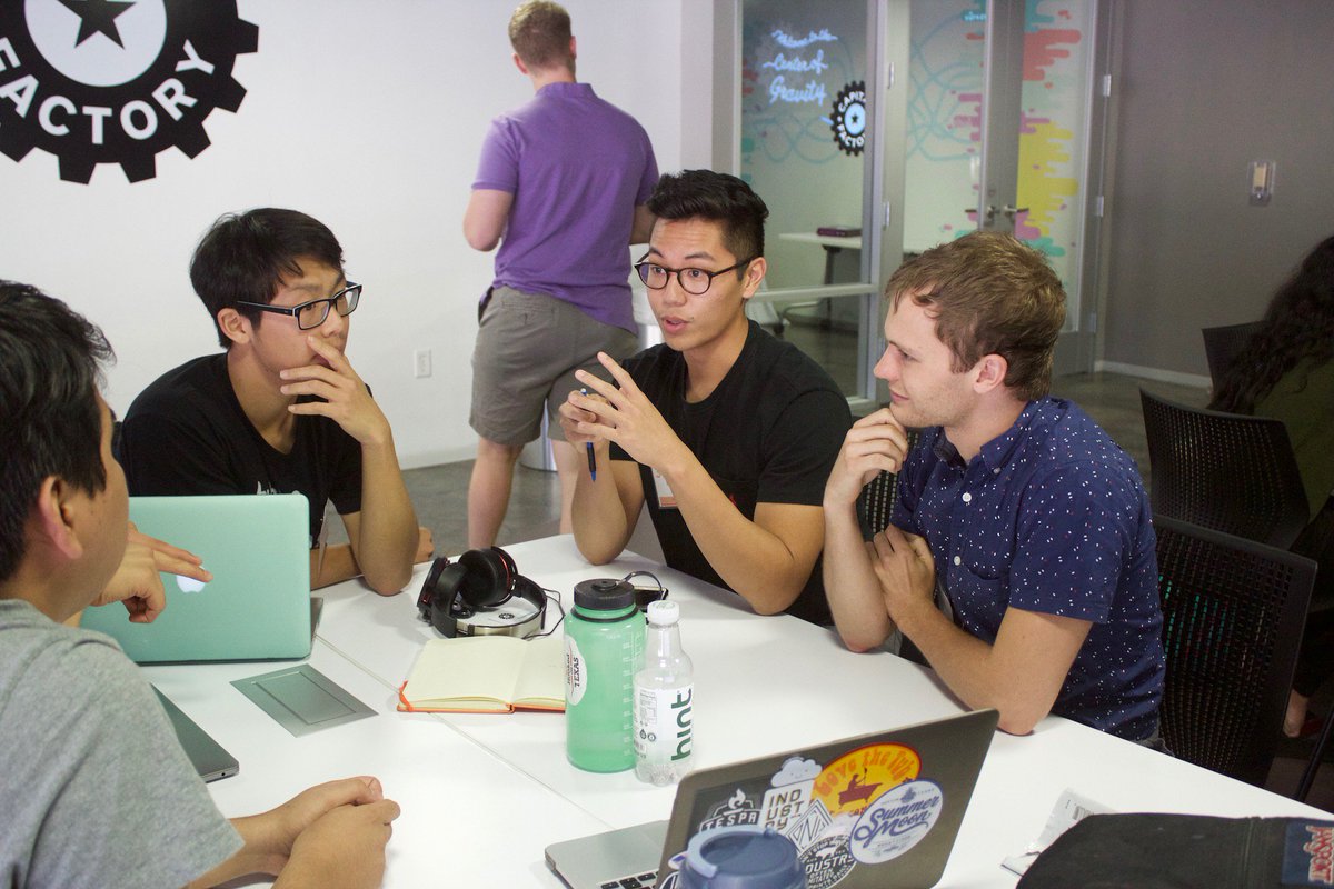 MikeHen510's tweet image. So excited, grateful, and thankful to co-facilitae my first 3 Day Startup! We just formed our teams to ideate. #3DSUTAustin #atx #mstc 😍🤠🙏🏽