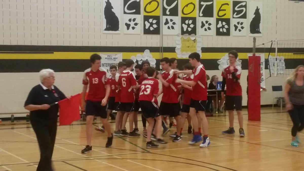 East Wiltshire Boys Volleyball team heading for Gold medal game tomorrow!