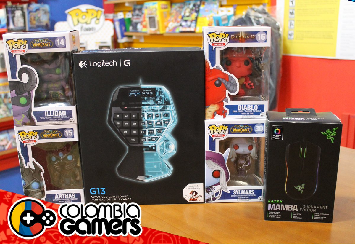 ColombiaGamerCo's tweet photo. ¿Algún #PC #Gamer?
Mejora tu experiencia #Gamer gracias a #Logitch G13 y un mouse #Razer #Mamba recuerda #ColombiaGamers #DeGamersParaGamers https://t.co/gXgl87Fip2
