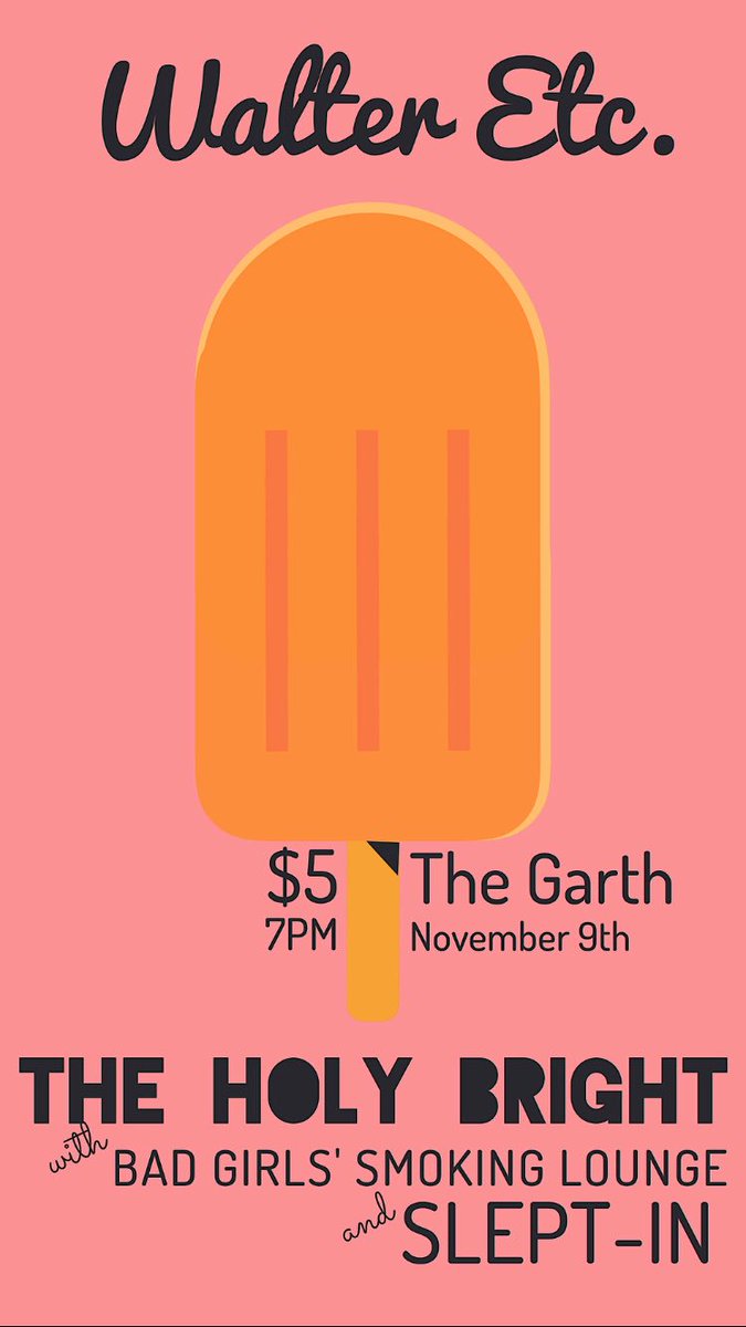 theholybright's tweet photo. next Thursday 

Le holy gig deux 

come

✨✨✨✨✨✨✨ https://t.co/Lb1S5csjLU