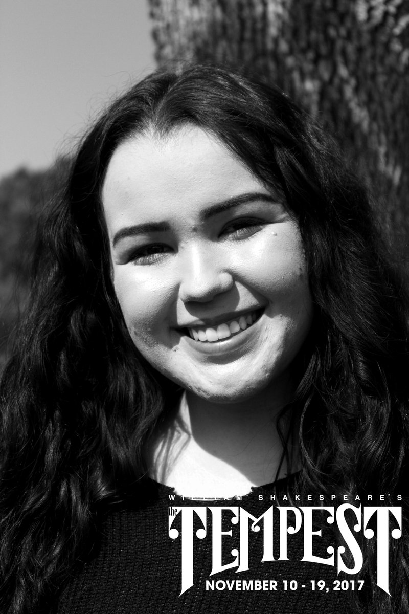 CSUSBTheatre's tweet photo. The cast of #TheTempest opening Nov. 10: Hannah Verdell (Ensemble) #csusb #csusbtheatre #Shakespeare https://t.co/ur3teejBKi https://t.co/dFtXCcnjQP