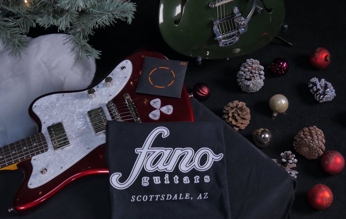SPECIAL HOLIDAY PROMO you don't want to miss!! Details at fanoguitars.com