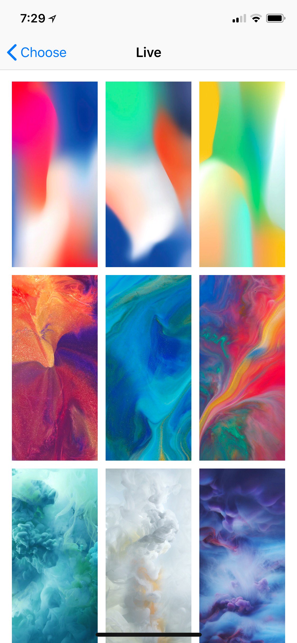 Live wallpaper iphone sale x