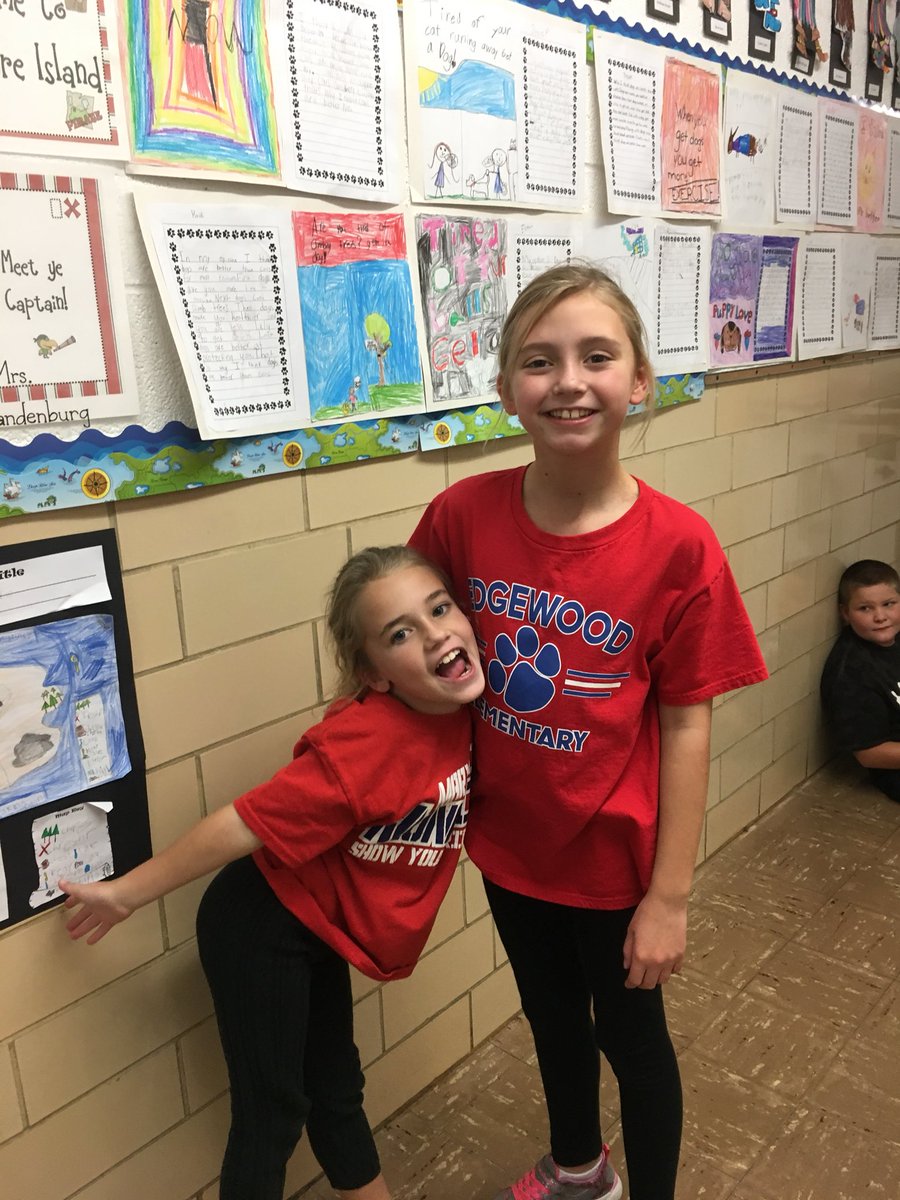 tkbrande's tweet photo. Seeing double for Red Ribbon Week @ Edgewood_ES https://t.co/PJXiEb8b1O