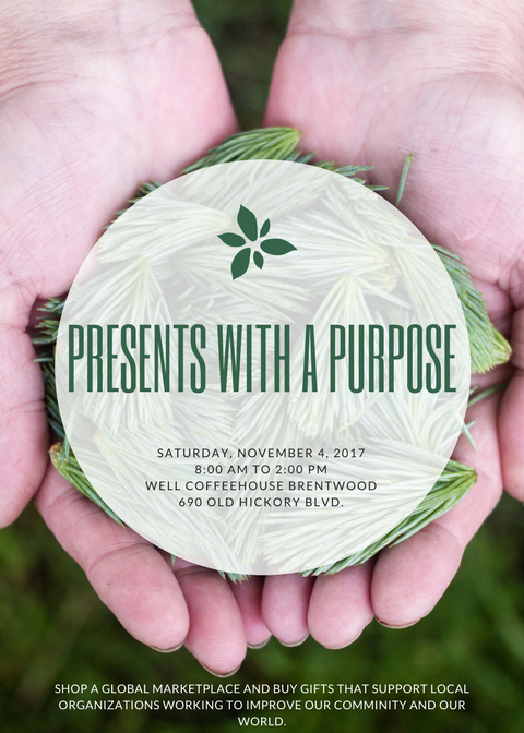 ottercreek's tweet photo. Come to @wellcoffeehouse tomorrow and get your Christmas shopping done! #presentswithapurpose https://t.co/siMCtA751q