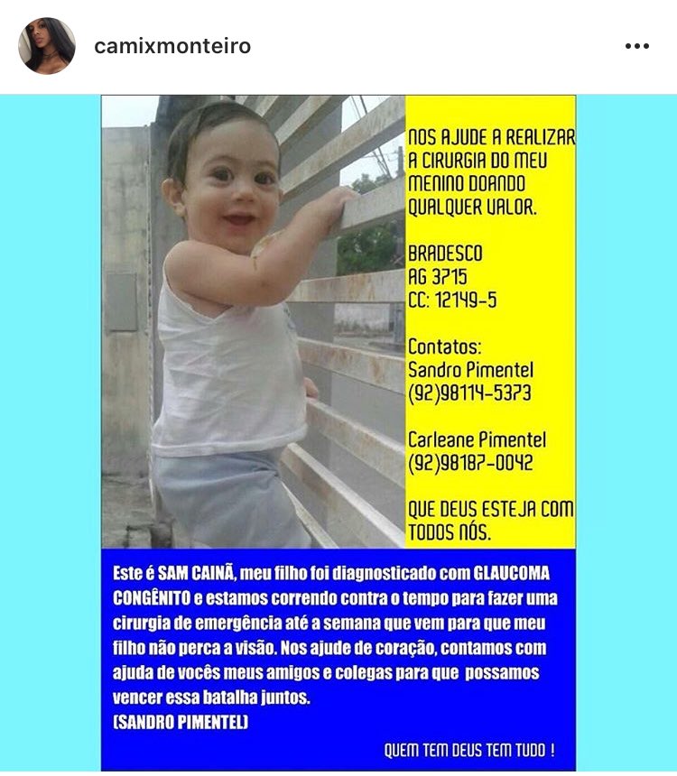 isinhawho's tweet photo. Gente, esse ser lindo é o Cainã q precisa MUITO da sua ajuda p fazer uma cirurgia c urgência para n perder a visão. Toda ajuda é bem-vinda 💖 https://t.co/sShuIeE3GR