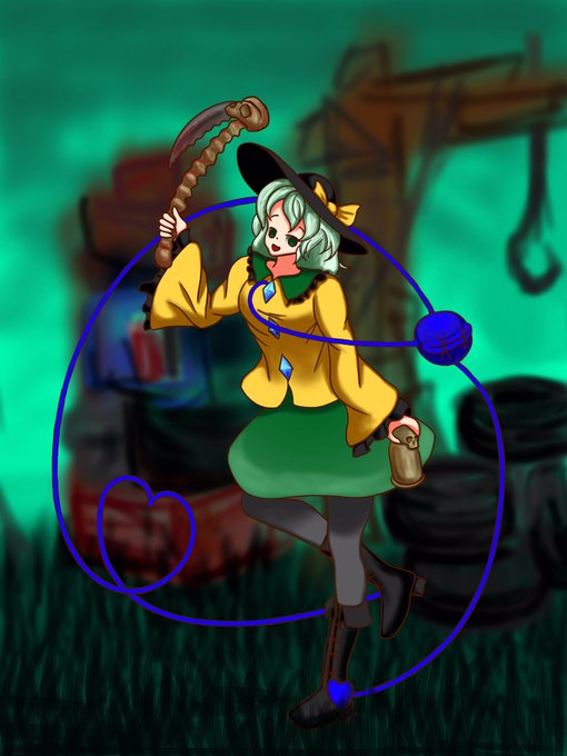 #無言でこいしちゃんをあげる見た人もやる 