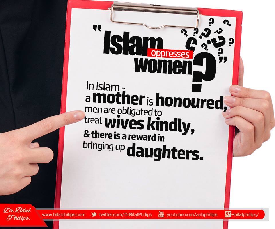 DrBilalPhilips's tweet photo. The rights given to women by Islam in the 7th century were unparalleled anywhere else in the world at that time. #Muslims https://t.co/iyZzW3vRUl