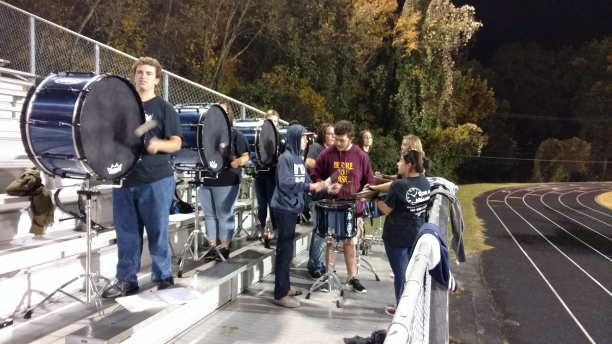 UCBlueDevilBand's tweet photo. Blue Devil spirit!! 1 minute left in the half and it's 0 to 0. https://t.co/x96CvDxh0v