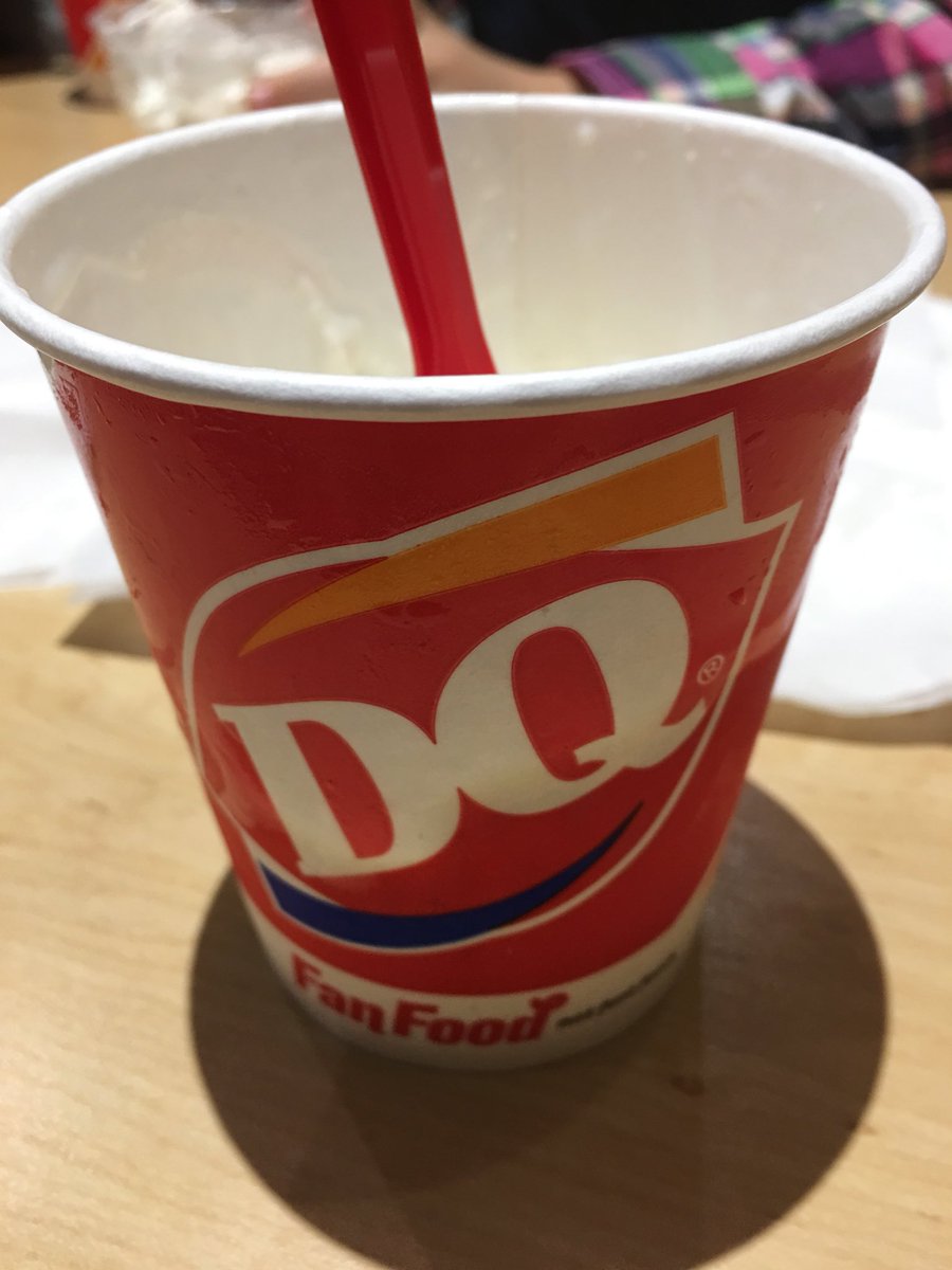 Stacy_Falk's tweet photo. Work week from Hades. Sore throat. Yup, both negatives calls for a positive - DQ Blizzard time. Diet wagon pit stop. #feelsgood #tastesgood https://t.co/i9HT6oOE5r