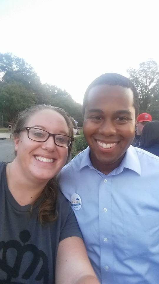JessforCMS's tweet photo. 1 yr ago today I was marching to polls w/ @MsPackyetti @ChazBeasley &amp; @repjohnlewis 

This year, my name is on the ballot #JessforCMS https://t.co/pbfjhgwkvV