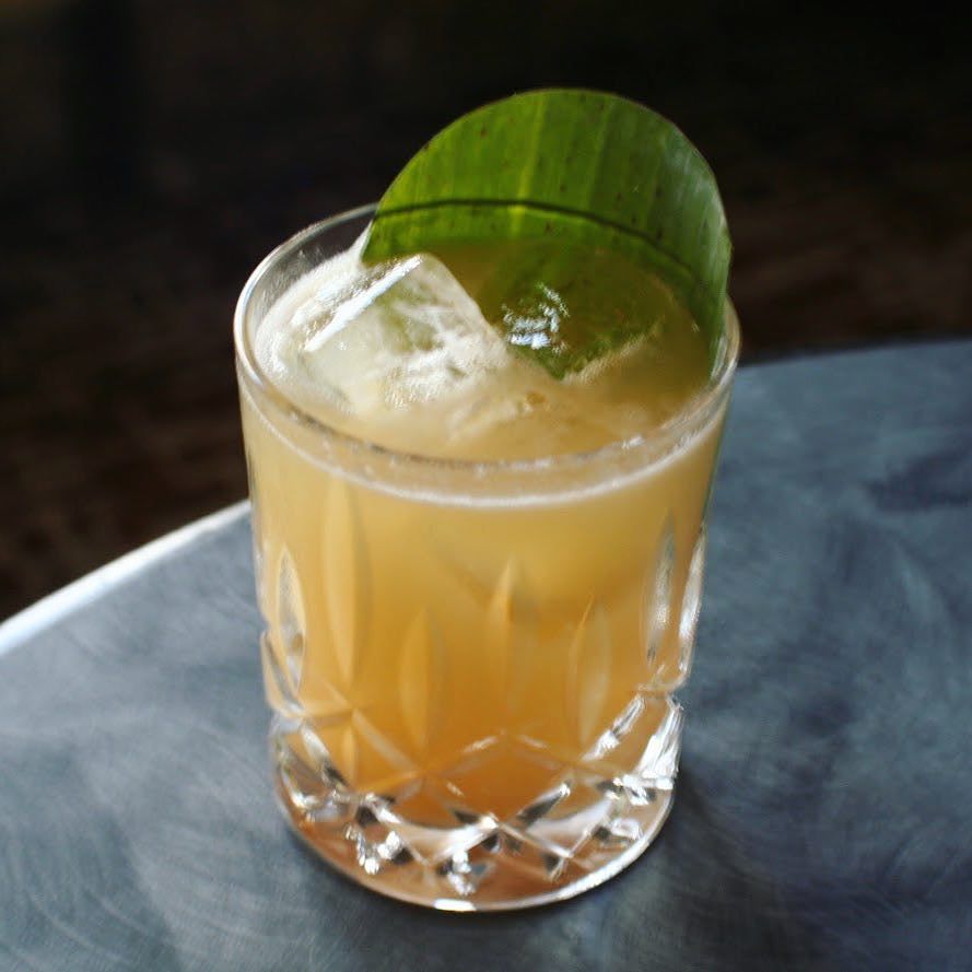 ClockBarSF's tweet image. Sneaky my favorite drink from the new menu is George of the Jungle, with Giffard Banana, Pineapple, Lime, Tamarind… ift.tt/2lOodgQ