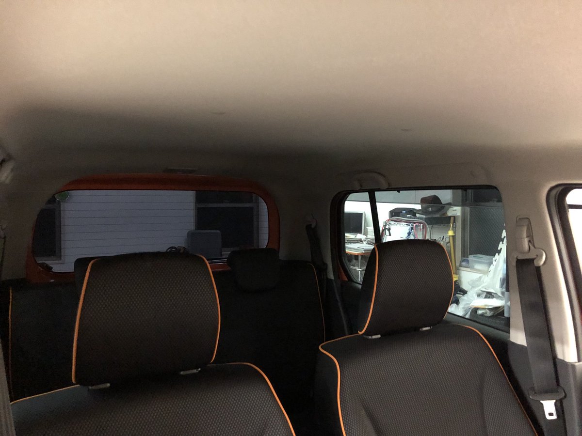 神奈川 カーメイク 湘南 Twitterren スズキ ハスラー フィルム施工 リア5面 Mt 15 ミラーフィルム とリア1面はさらに重ね貼りns 008 ピークスモーク で仕上げました 最近プライバシーガラスの上にミラーフィルムを貼ってスモークミラー仕上げをよく見かけます密かに