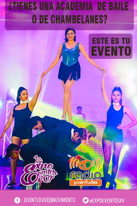 ExpoEventosXV's tweet photo. EXPO EVENTOS XV LLEGA PARA QUEDARSE, NO TE LO PIERDAS, TE ESPERAMOS.
PRÓXIMAMENTE TUXTLA GUTIERREZ 17 de Diciembre 2017
#EXPOEVENTOSXV https://t.co/UE4oCPZ0uy