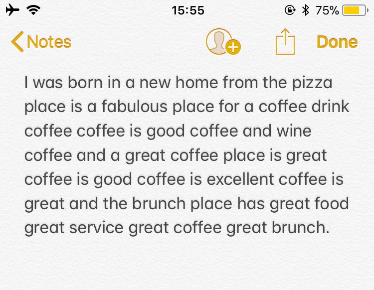 lucyelderflower's tweet photo. Yeah this pretty much sums up my existence. “Type “I was born” and then let your predictive write your autobiography. via @therealbradg” https://t.co/S7nBUSUWnO