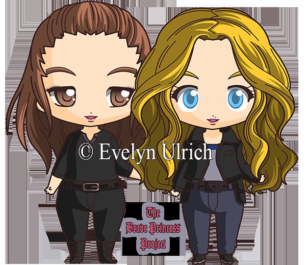 GroundersSource's tweet photo. Finished the Chibi of Abby &amp; Clarke! #The100 #BravePrincessProject https://t.co/rgmHeX6q7A
