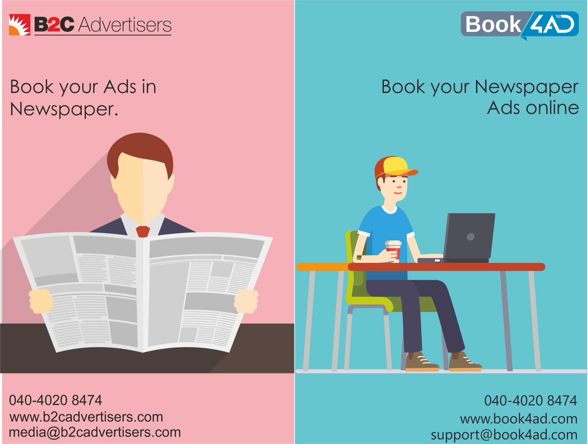 book4ad's tweet image. Book your newspaper #AdsOnline through #Book4ad...
book4ad.com
@IndianExpress  @IndiaToday  @Advertising_biz  
@timesofindia
