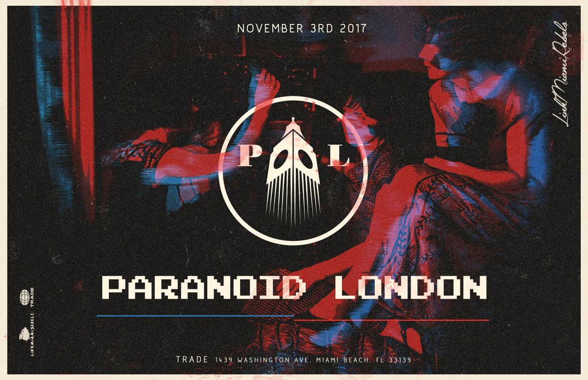 We are ready to welcome @paranoidlondon to the beautiful city of Miami

Join us?

ow.ly/12eT30gjpcs