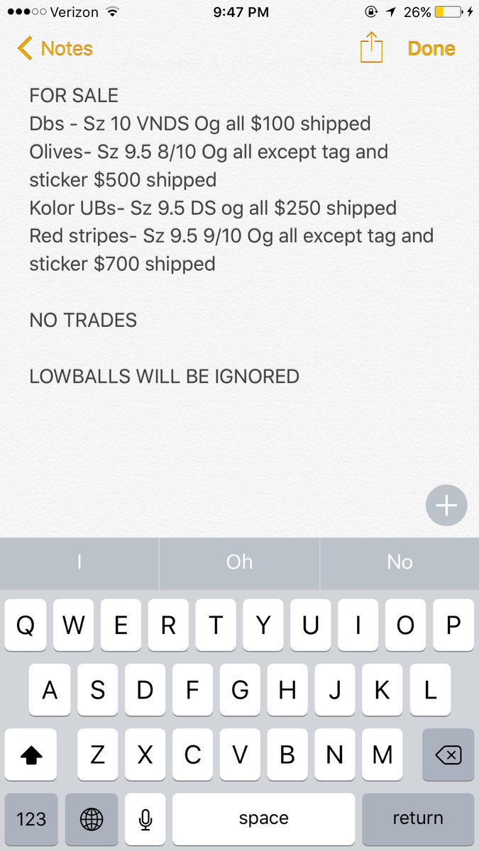 THEBREADWINNERt's tweet photo. Sz 9.5-10
Dm me - no trades
@bnilly_so_silly @SinatraSole @SCOOP208 @Deadlaced @market_IX @Sneakerchief23 https://t.co/7kY4TK9q9v