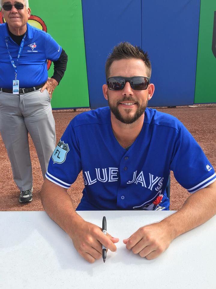 biggles14's tweet photo. @steph_xo1752 @BlueJays Ryan during ST, one of my favorites from #ST2017 https://t.co/P8E7IfDl1d